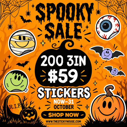 Custom Stickers 200 3in