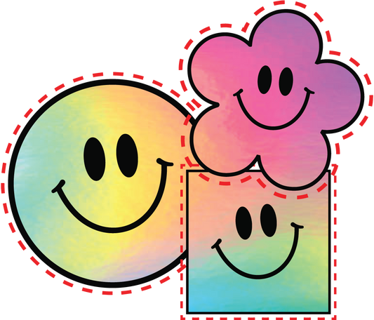 2in Holographic Stickers